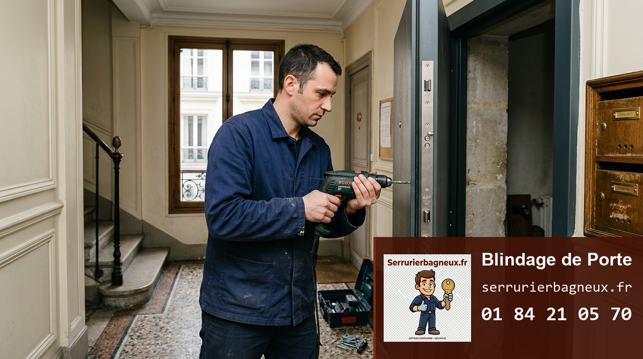 Serrurier Bagneux — Blindage de Porte à Bagneux (92220)